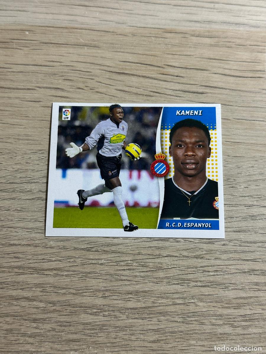 Figurine di Calcio: KAMENI ESPANYOL COLECCIONES ESTE LIGA 2006 2007 06 07 SIN PEGAR NUNCA PEGADO