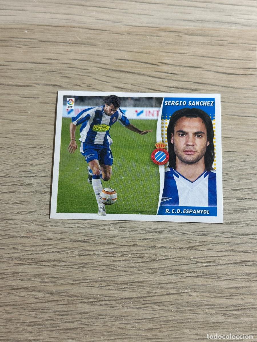 Cromos de f&uacute;tbol: SERGIO SANCHEZ ESPANYOL COLECCIONES ESTE LIGA 2006 2007 06 07 SIN PEGAR NUNCA PEGADO