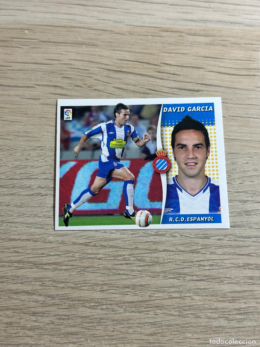 Cromos de f&uacute;tbol: DAVID GARCIA ESPANYOL COLECCIONES ESTE LIGA 2006 2007 06 07 SIN PEGAR NUNCA PEGADO