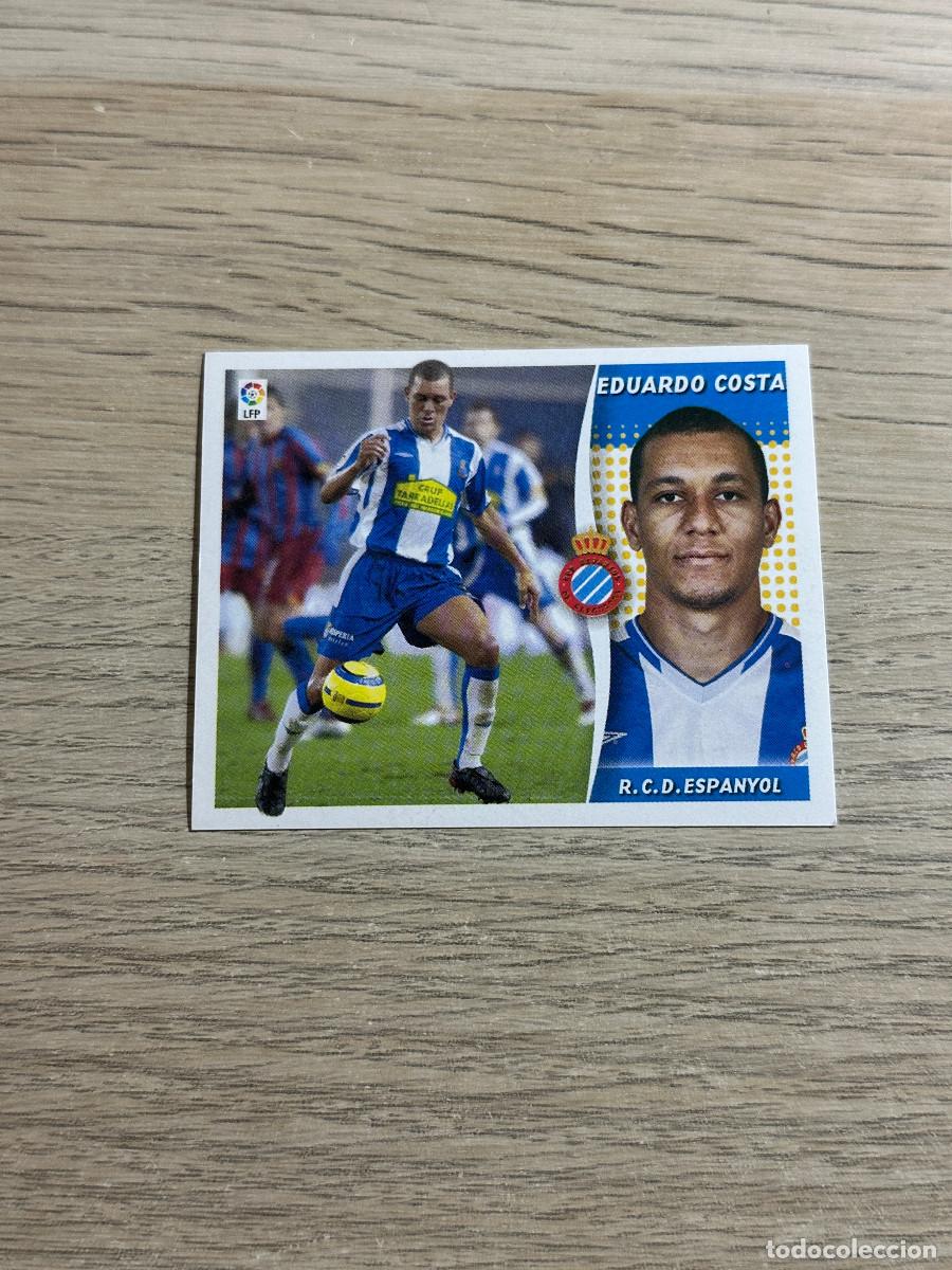 Cromos de f&uacute;tbol: EDUARDO COSTA ESPANYOL COLECCIONES ESTE LIGA 2006 2007 06 07 SIN PEGAR NUNCA PEGADO