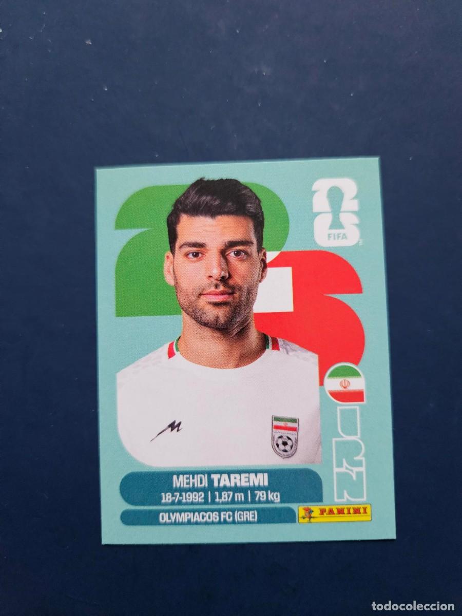 Cromos de f&uacute;tbol: IRN 18 MEHDI TAREMI IRAN FIFA WORLD CUP MUNDIAL 26 2026 SIN PEGAR NUNCA PEGADO