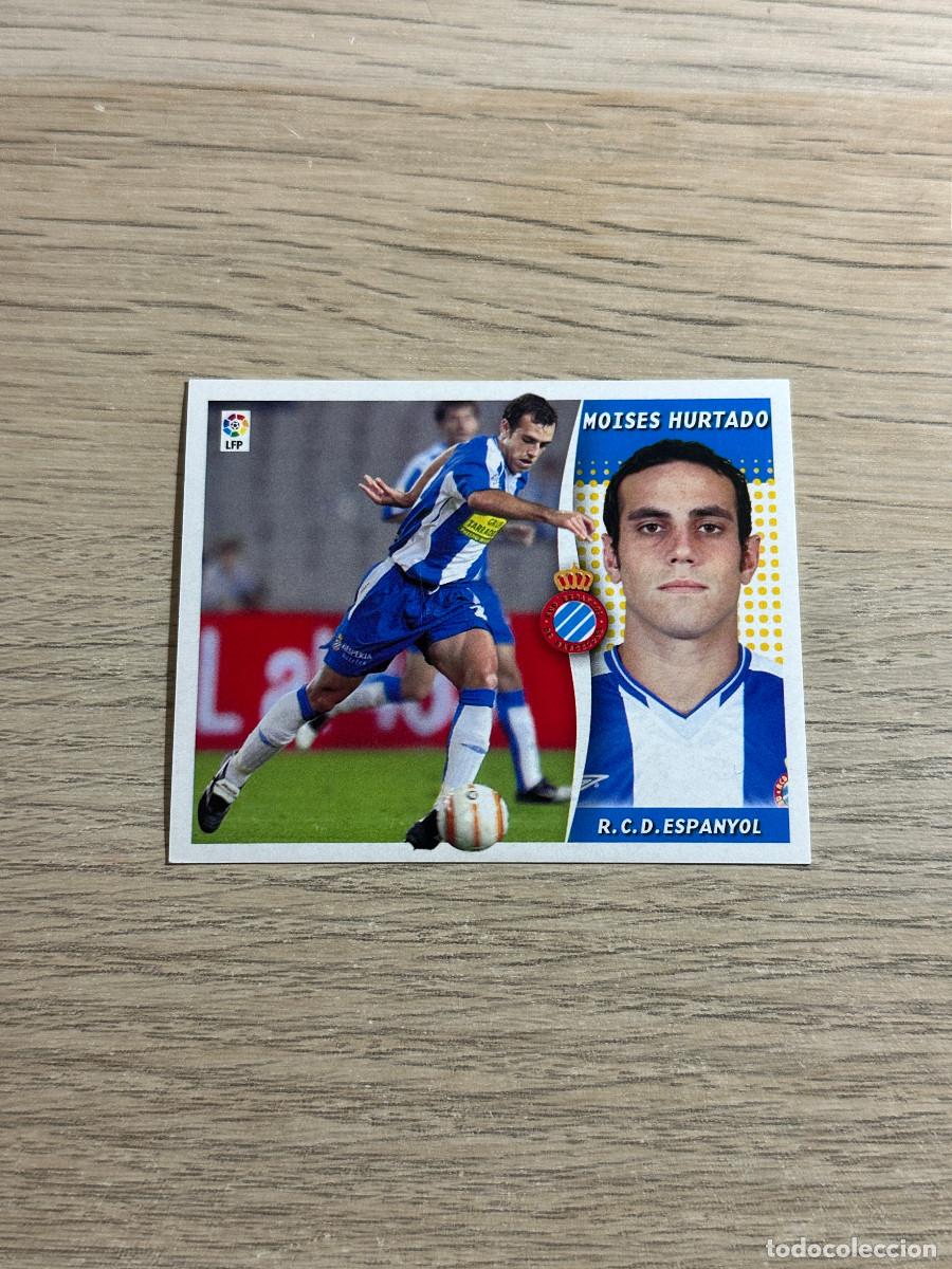 Cromos de f&uacute;tbol: MOISES HURTADO ESPANYOL COLECCIONES ESTE LIGA 2006 2007 06 07 SIN PEGAR NUNCA PEGADO