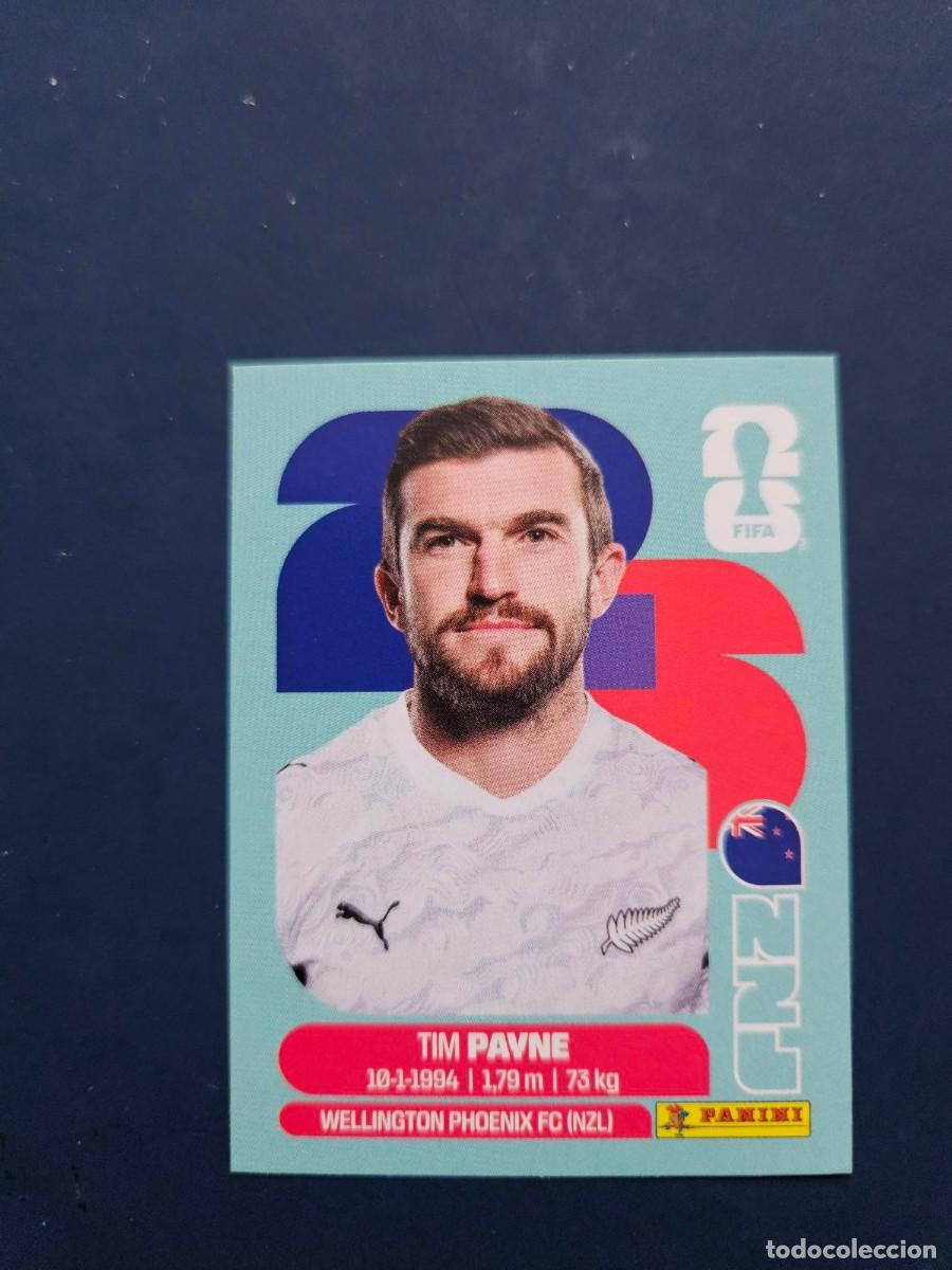 Cromos de f&uacute;tbol: NZL 6 TIM PAYNE NUEVA ZELANDA FIFA WORLD CUP MUNDIAL 26 2026 SIN PEGAR NUNCA PEGADO