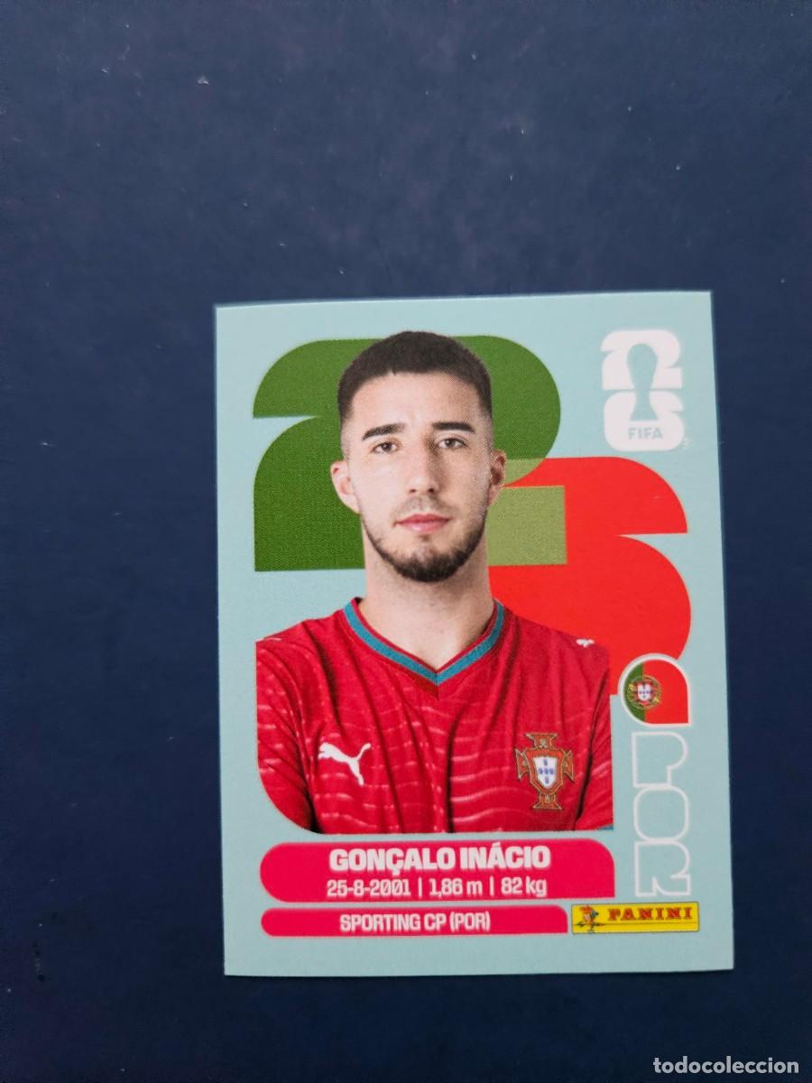 Football Stickers: POR 8 GON&Ccedil;ALO INACIO PORTUGAL FIFA WORLD CUP MUNDIAL 26 2026 SIN PEGAR NUNCA PEGADO