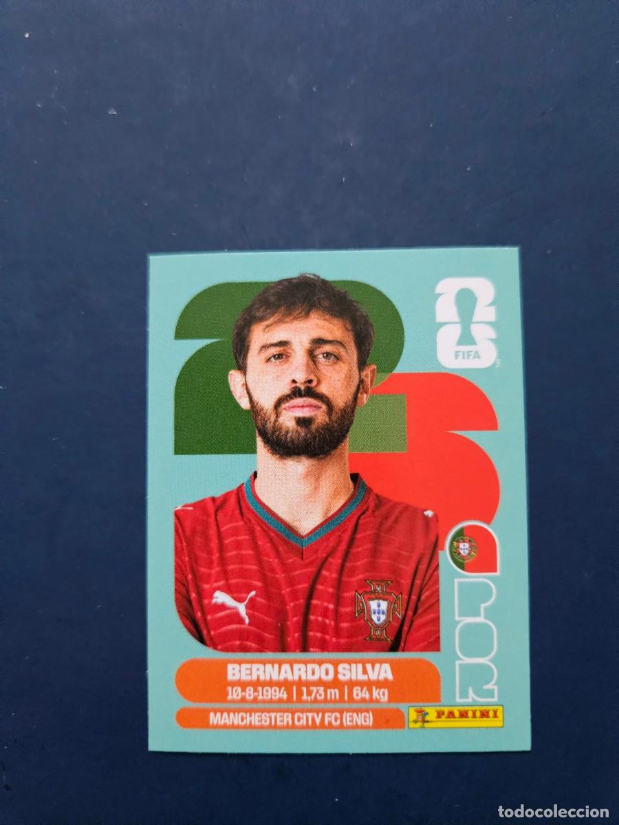 Fu&szlig;ball-Sticker: POR 9 BERNARDO SILVA PORTUGAL FIFA WORLD CUP MUNDIAL 26 2026 SIN PEGAR NUNCA PEGADO