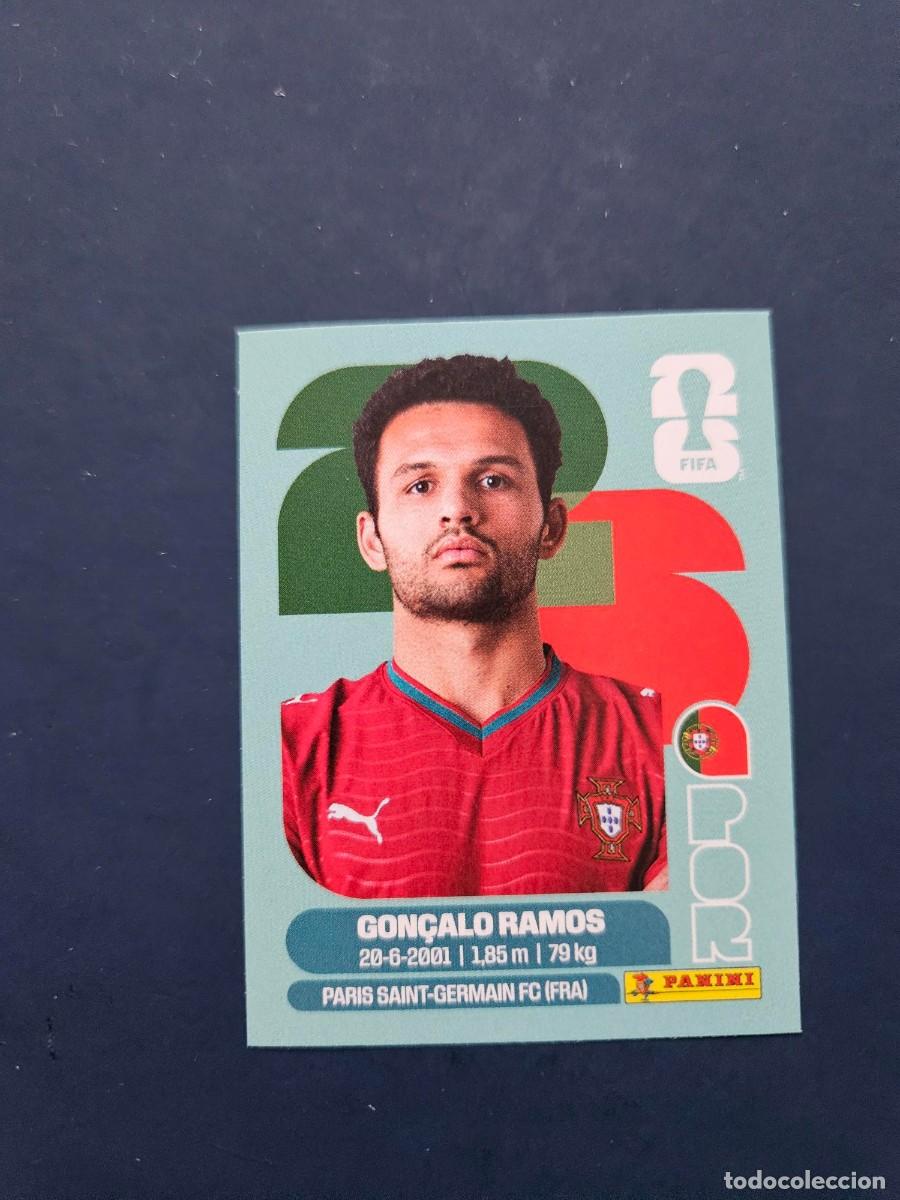 Fu&szlig;ball-Sticker: POR 18 GON&Ccedil;ALO RAMOS PORTUGAL FIFA WORLD CUP MUNDIAL 26 2026 SIN PEGAR NUNCA PEGADO