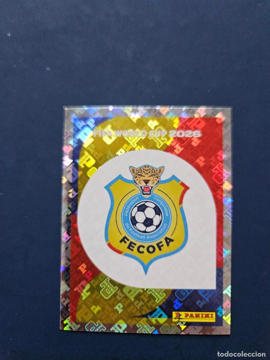 Cartes &agrave; collectionner de Football: COD 1 ESCUDO REP DEM CONGO FIFA WORLD CUP MUNDIAL 26 2026 SIN PEGAR NUNCA PEGADO