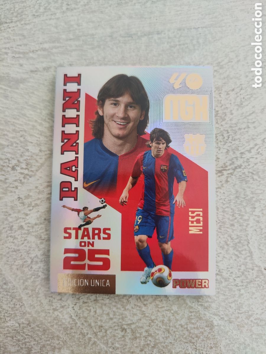 Cartes &agrave; collectionner de Football: Megacracks 26 27 Stars on 25 power 440P Barcelona Messi