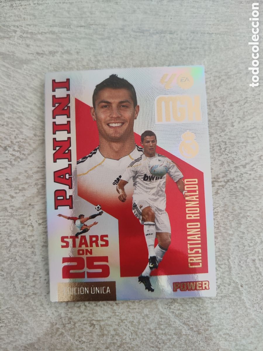 Cartes &agrave; collectionner de Football: Megacracks 26 27 Stars on 25 power 442P Real Madrid Cristiano Ronaldo
