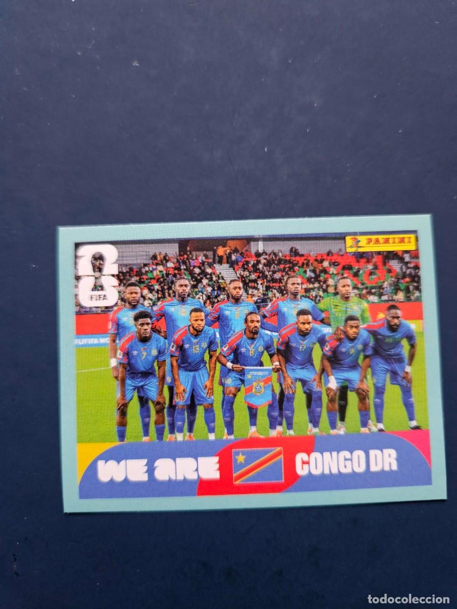 Cromos de f&uacute;tbol: COD 13 ALINEACION REP DEM CONGO FIFA WORLD CUP MUNDIAL 26 2026 SIN PEGAR NUNCA PEGADO