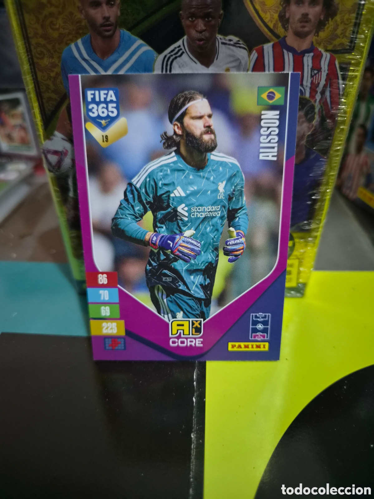 Cartes &agrave; collectionner de Football: N&deg;19 Alisson FIFA 365 2027