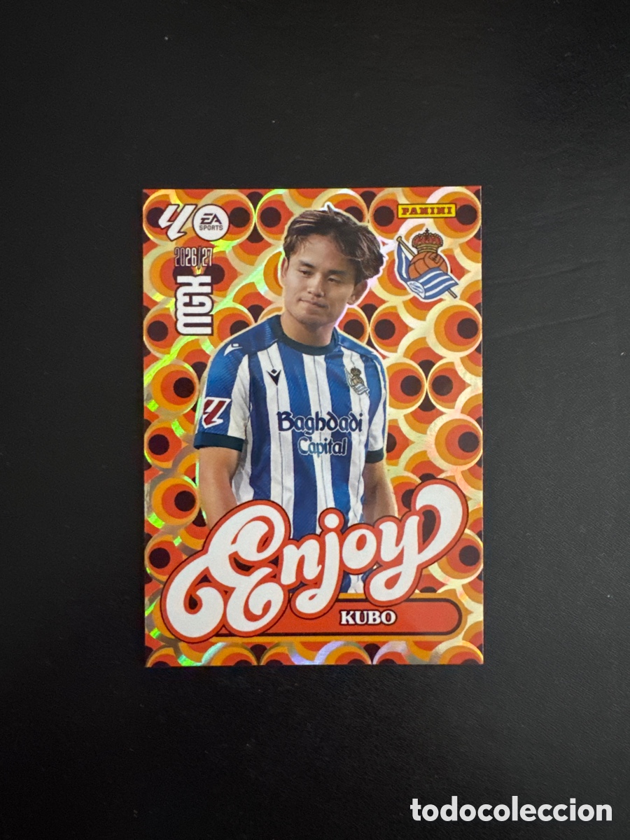 Cartes &agrave; collectionner de Football: KUBO ENJOY NUMERO 384 MEGACRACKS 2026 2027