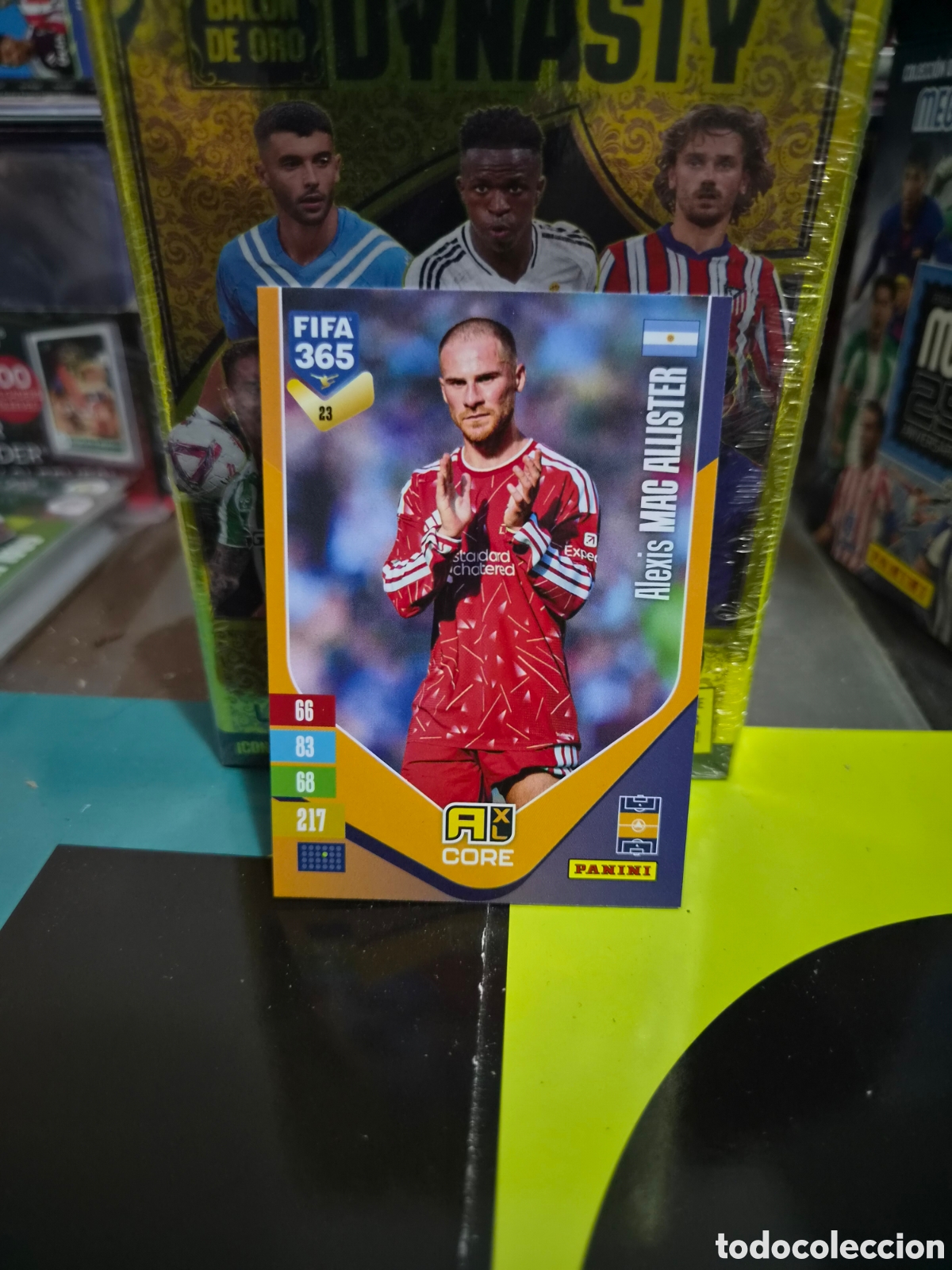 Cromos de f&uacute;tbol: N&deg;23 Alexis Mac Allister FIFA 365 2027