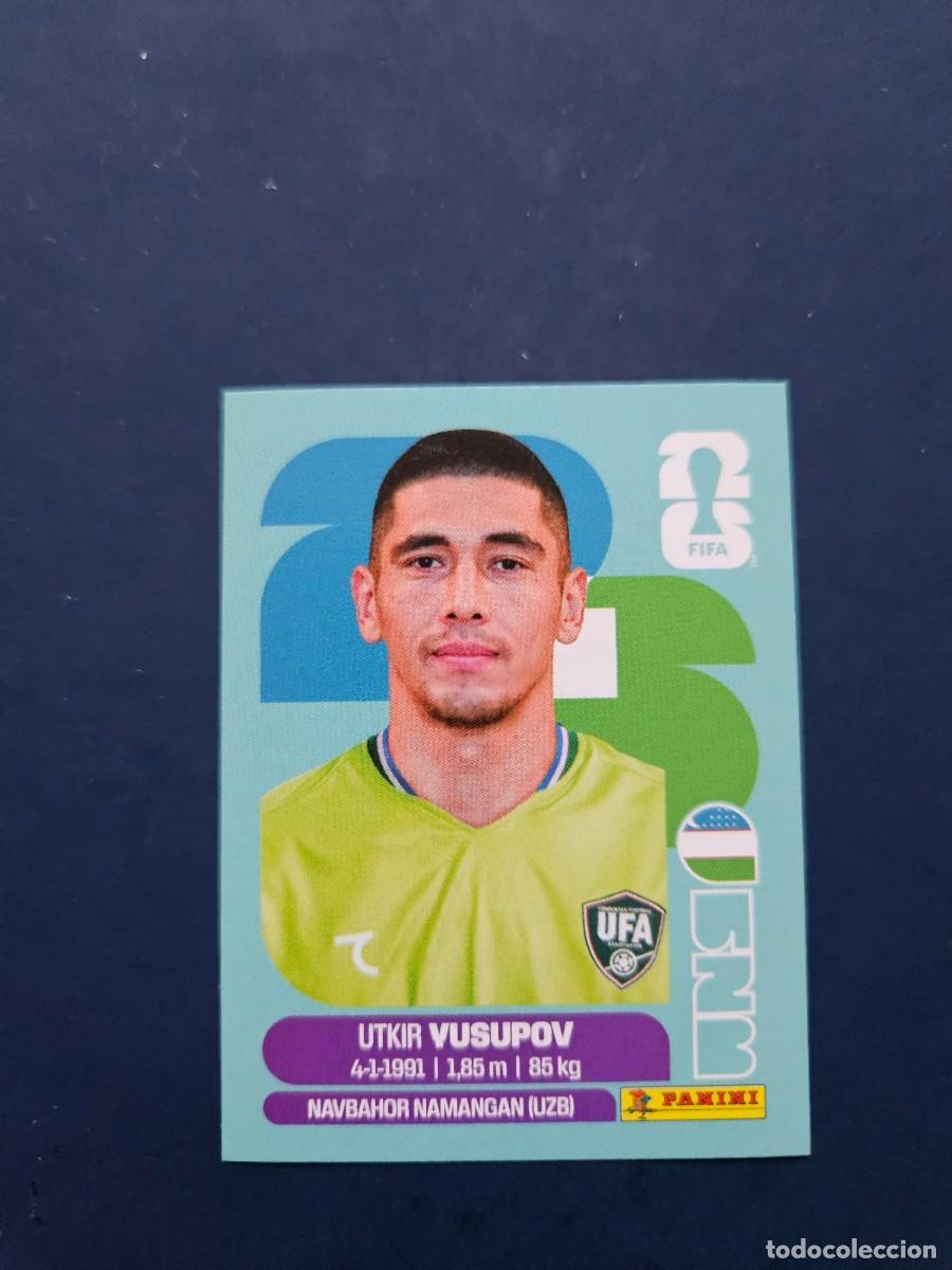 Cromos de f&uacute;tbol: UZB 2 UTKIR YUSUPOV UZBEKISTAN FIFA WORLD CUP MUNDIAL 26 2026 SIN PEGAR NUNCA PEGADO