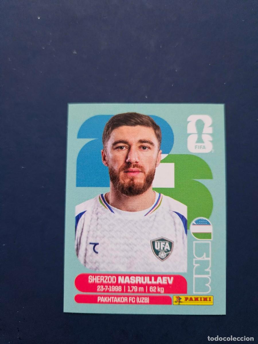 Cromos de f&uacute;tbol: UZB 4 SHERZOD NASRULLAEV UZBEKISTAN FIFA WORLD CUP MUNDIAL 26 2026 SIN PEGAR NUNCA PEGADO