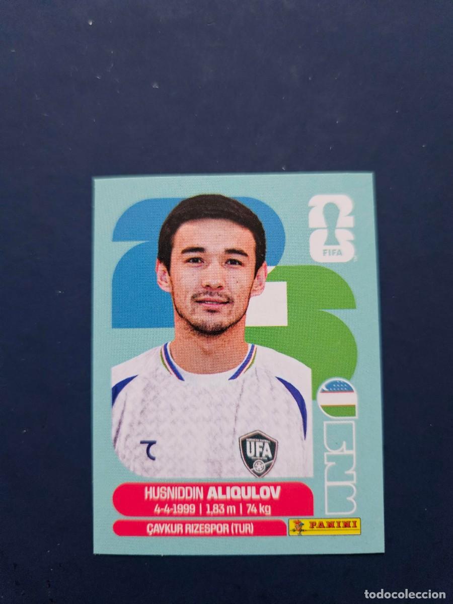 Cromos de f&uacute;tbol: UZB 6 HUSNIDDIN ALIQULOV UZBEKISTAN FIFA WORLD CUP MUNDIAL 26 2026 SIN PEGAR NUNCA PEGADO