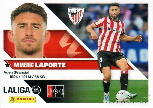 Cromos de f&uacute;tbol: CROMO PANINI LIGA 26 27 - N&ordm; 8 - LAPORTE - ATHLETIC DE BILBAO