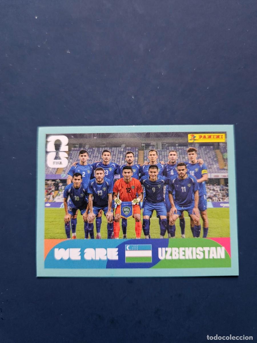 Cromos de f&uacute;tbol: UZB 13 ALINEACION UZBEKISTAN FIFA WORLD CUP MUNDIAL 26 2026 SIN PEGAR NUNCA PEGADO