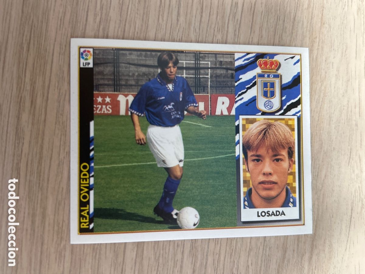 Cromos de f&uacute;tbol: STOJKOVSKI REAL OVIEDO LIGA ESTE 1997 1998 97 98 NUNCA PEGADO SIN PEGAR