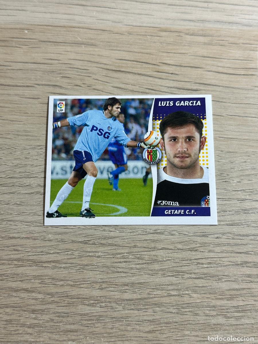Cromos de f&uacute;tbol: LUIS GARCIA GETAFE COLECCIONES ESTE LIGA 2006 2007 06 07 SIN PEGAR NUNCA PEGADO