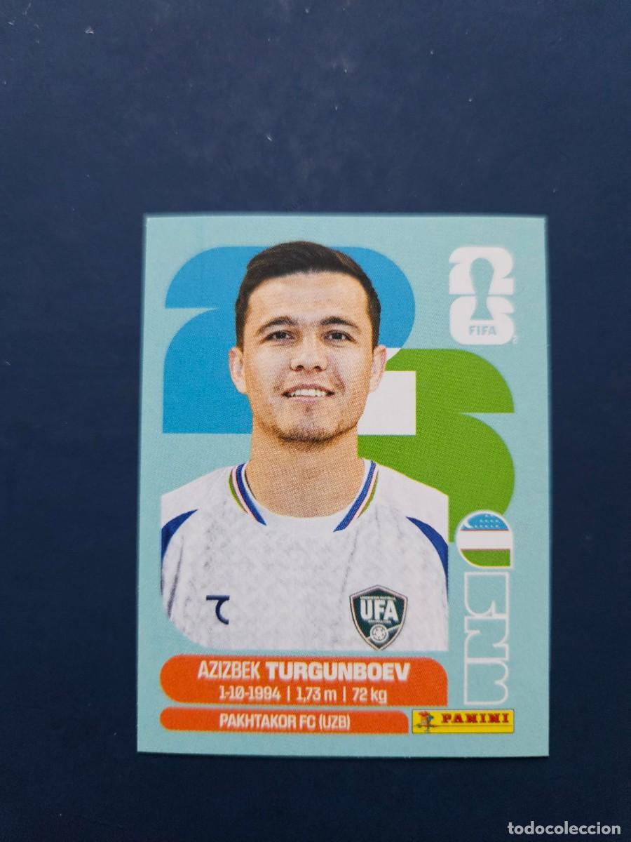 Cromos de f&uacute;tbol: UZB 14 AZIZBEK TURGUNBOEV UZBEKISTAN FIFA WORLD CUP MUNDIAL 26 2026 SIN PEGAR NUNCA PEGADO