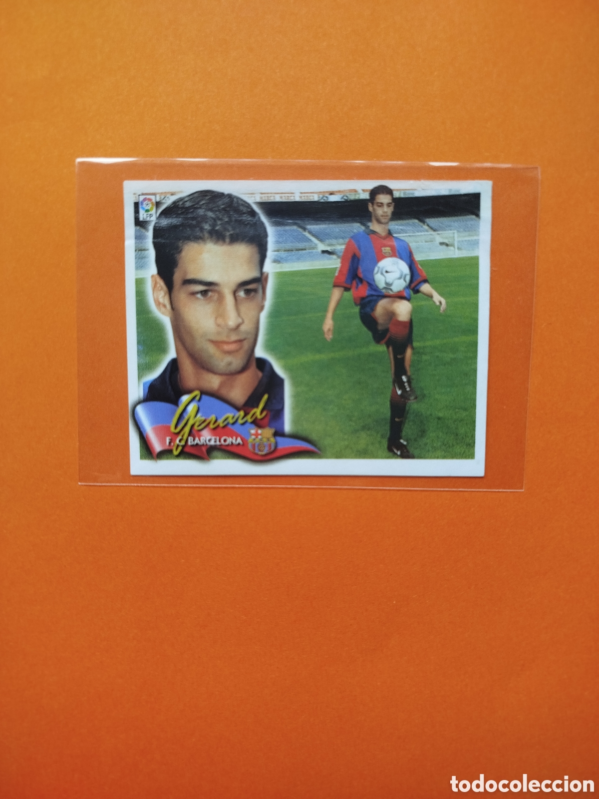 Cromos de f&uacute;tbol: GERARD COLOCA BARCELONA LIGA ESTE 2000-01