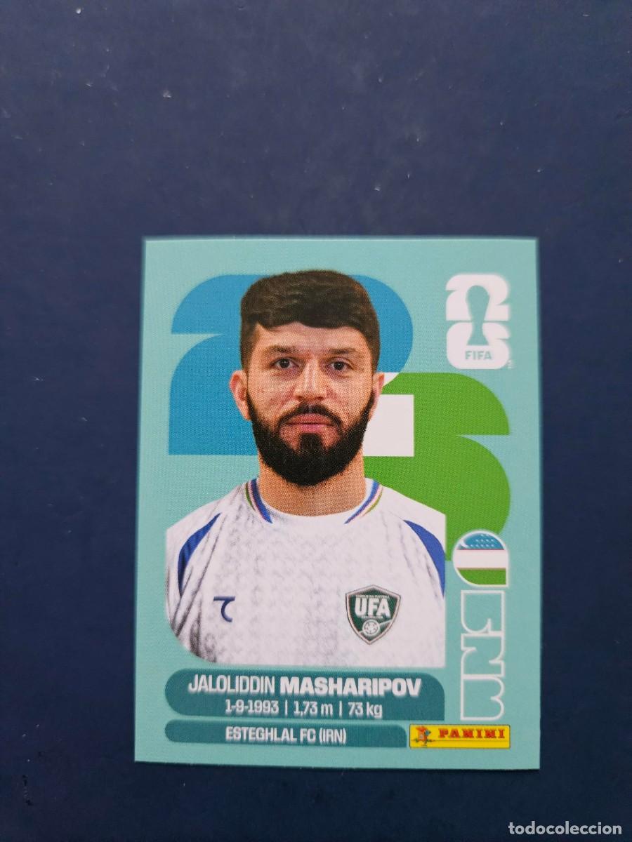 Cartes &agrave; collectionner de Football: UZB 18 JALOLIDDIN MASHARIPOV UZBEKISTAN FIFA WORLD CUP MUNDIAL 26 2026 SIN PEGAR NUNCA PEGADO
