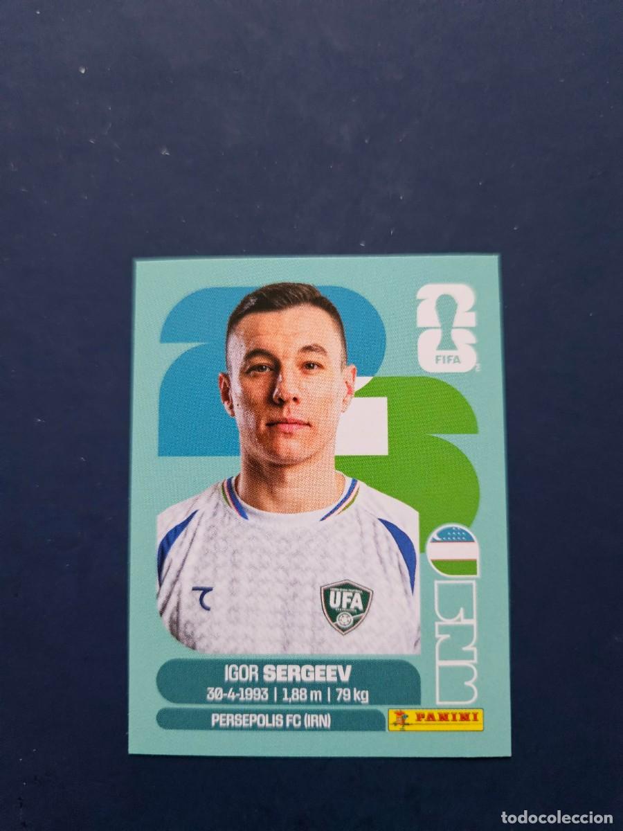 Cartes &agrave; collectionner de Football: UZB 19 IGOR SERGEEV UZBEKISTAN FIFA WORLD CUP MUNDIAL 26 2026 SIN PEGAR NUNCA PEGADO