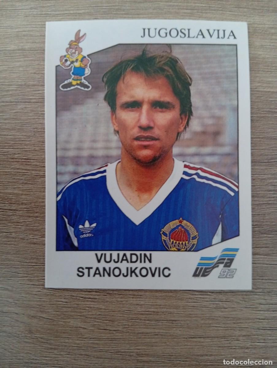 Football Stickers: VUJADIN STANOJKOVIC 73 YUGOSLAVIA PANIN PANINI EUROCOPA EURO 1992 92 NUNCA PEGADO SIN PEGAR