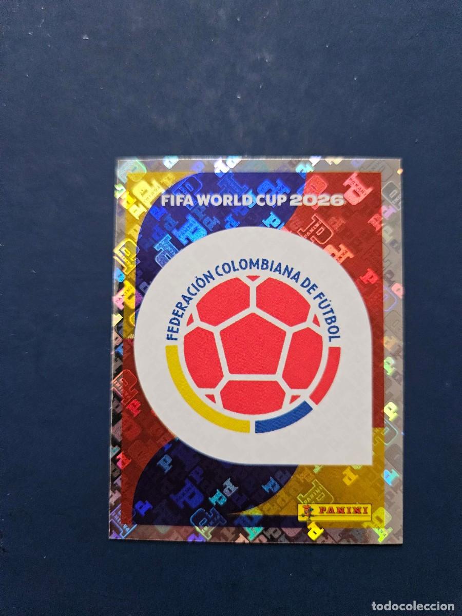 Fu&szlig;ball-Sticker: COL 1 ESCUDO COLOMBIA FIFA WORLD CUP MUNDIAL 26 2026 SIN PEGAR NUNCA PEGADO