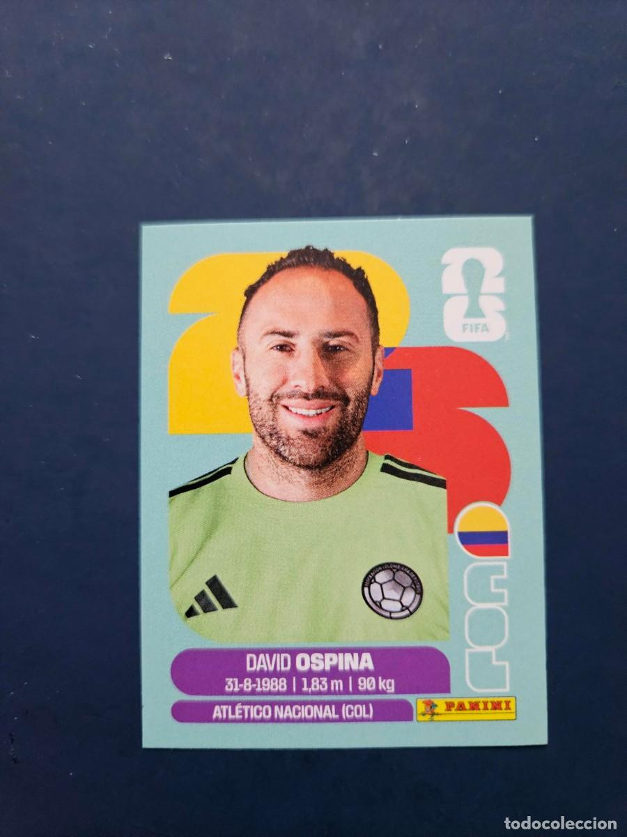 Cromos de Futebol: COL 3 DAVID OSPINA COLOMBIA FIFA WORLD CUP MUNDIAL 26 2026 SIN PEGAR NUNCA PEGADO