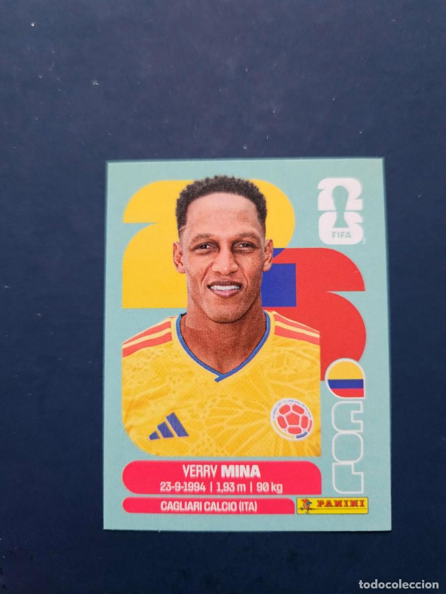 Football Stickers: COL 5 YERRY MINA COLOMBIA FIFA WORLD CUP MUNDIAL 26 2026 SIN PEGAR NUNCA PEGADO