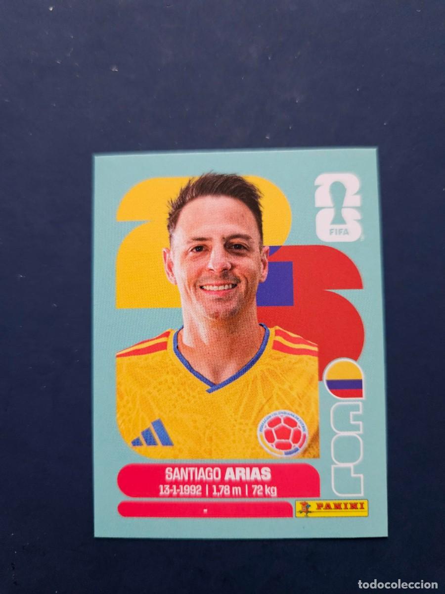 Cromos de f&uacute;tbol: COL 9 SANTIAGO ARIAS COLOMBIA FIFA WORLD CUP MUNDIAL 26 2026 SIN PEGAR NUNCA PEGADO