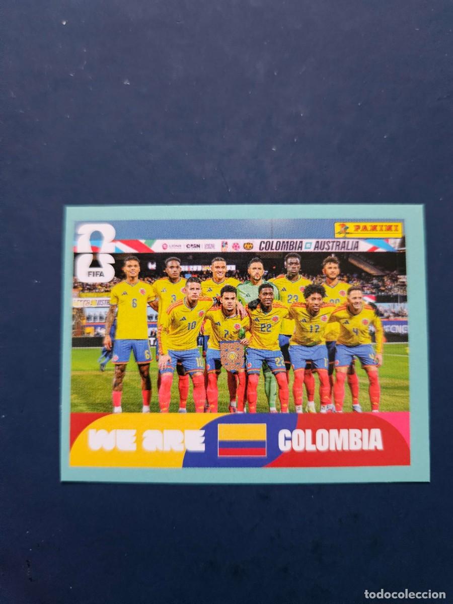 Cromos de f&uacute;tbol: COL 13 ALINEACION COLOMBIA FIFA WORLD CUP MUNDIAL 26 2026 SIN PEGAR NUNCA PEGADO