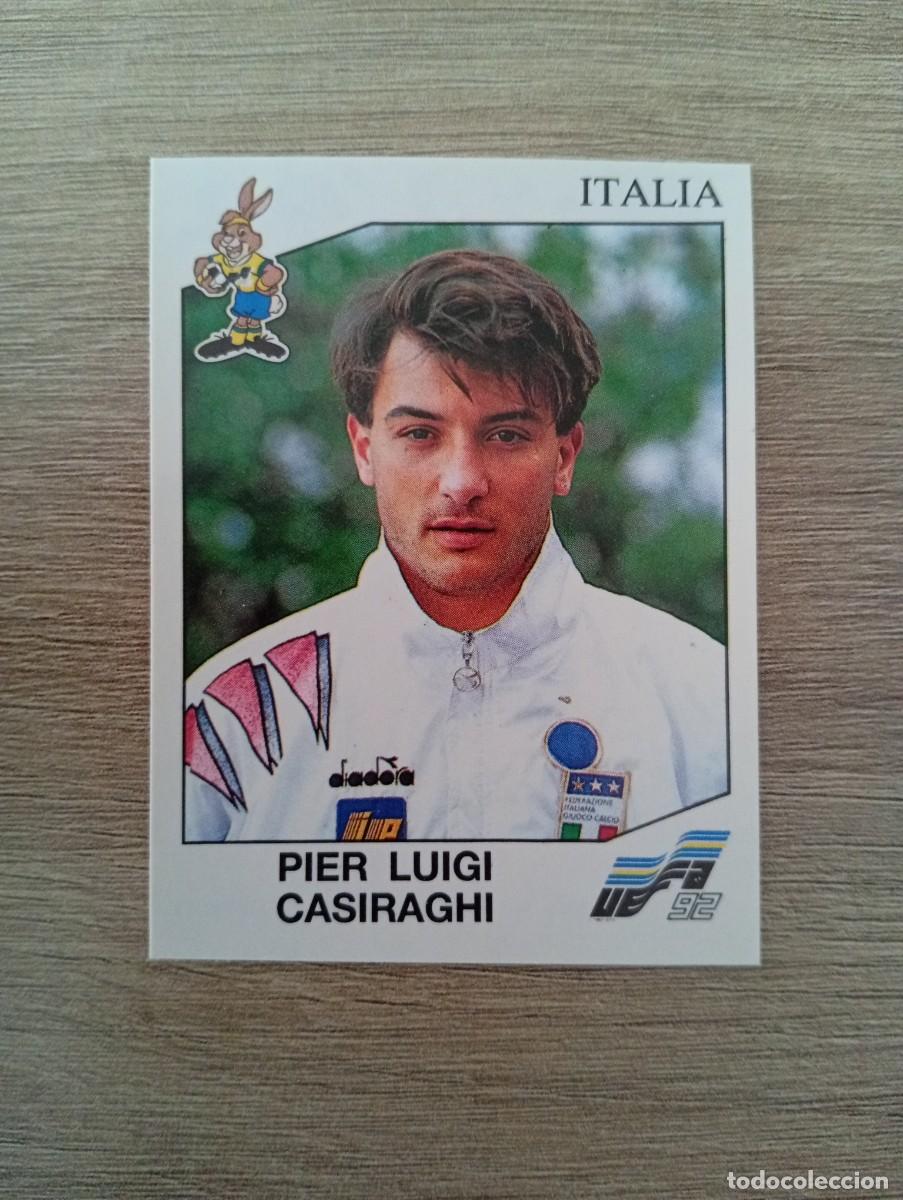Cromos de f&uacute;tbol: PIER LUIGI CASIRAGHI 253 ITALIA PANINI EUROCOPA EURO 1992 92 NUNCA PEGADO SIN PEGAR