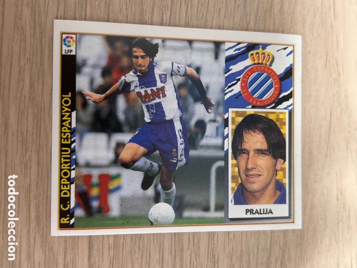 Cartes &agrave; collectionner de Football: PRALIJA ESPANYOL LIGA ESTE 1997 1998 97 98 NUNCA PEGADO SIN PEGAR