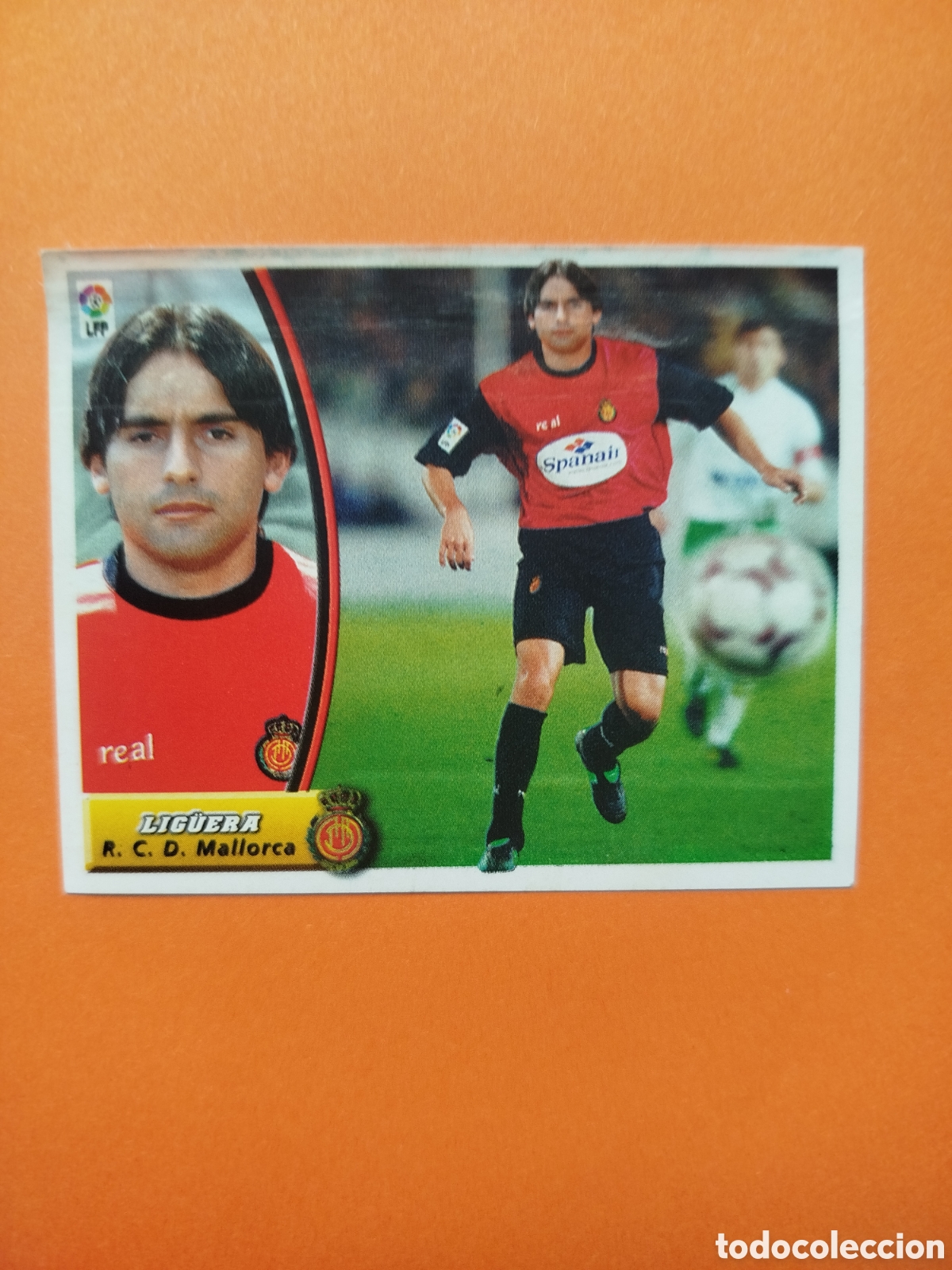 Cromos de f&uacute;tbol: LIG&Uuml;ERA COLOCA MALLORCA LIGA ESTE 2003-04 VENTANILLA