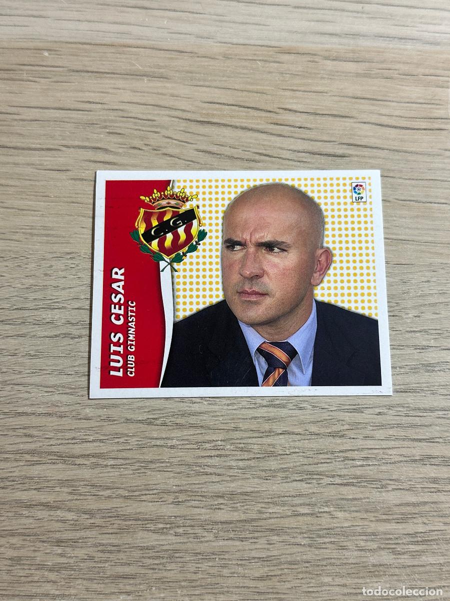 Cromos de f&uacute;tbol: LUIS CESAR GIMNASTIC COLECCIONES ESTE LIGA 2006 2007 06 07 SIN PEGAR NUNCA PEGADO