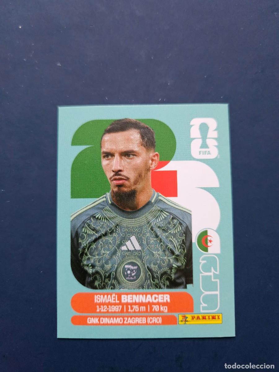 Cromos de Futebol: ALG 8 ISMAEL BENNACER ARGELIA FIFA WORLD CUP MUNDIAL 26 2026 SIN PEGAR NUNCA PEGADO