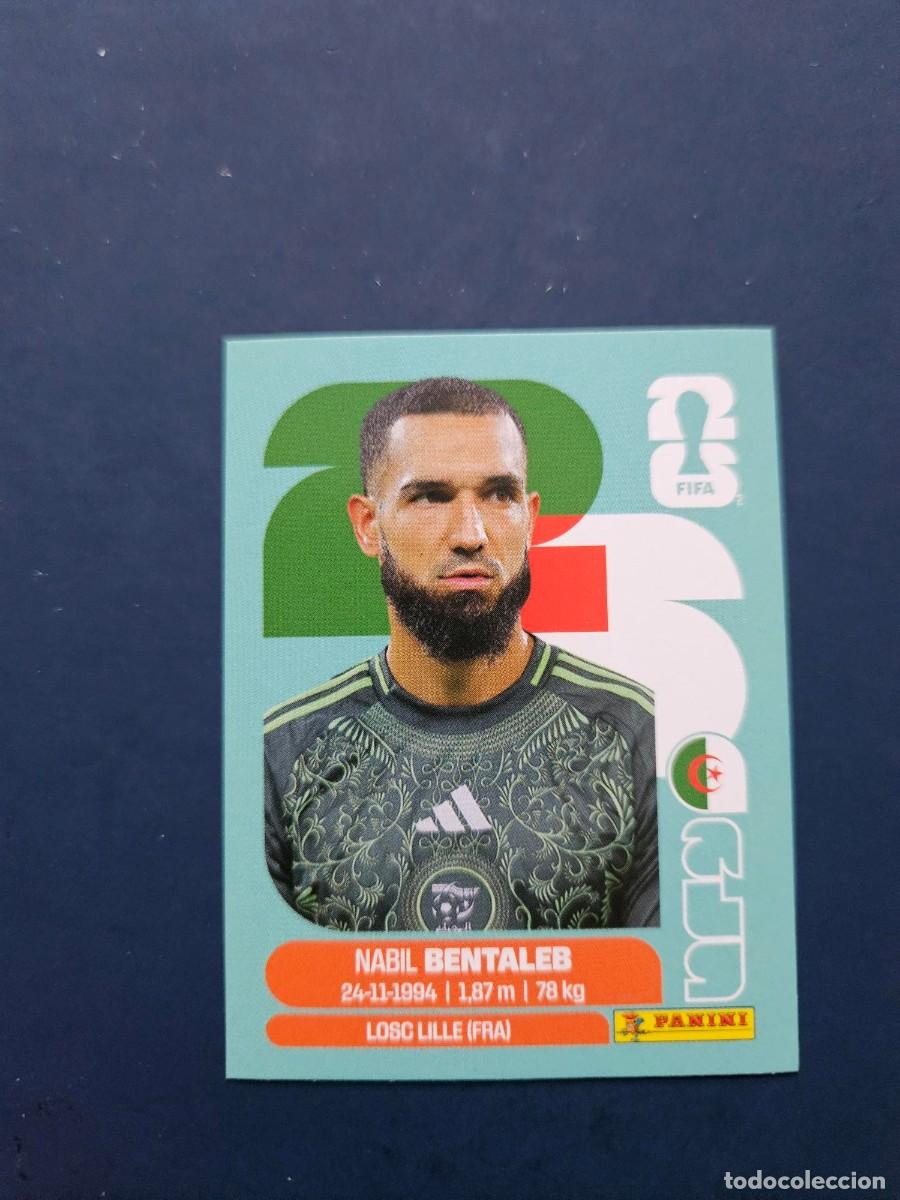 Cromos de Futebol: ALG 12 NABIL BENTALEB ARGELIA FIFA WORLD CUP MUNDIAL 26 2026 SIN PEGAR NUNCA PEGADO