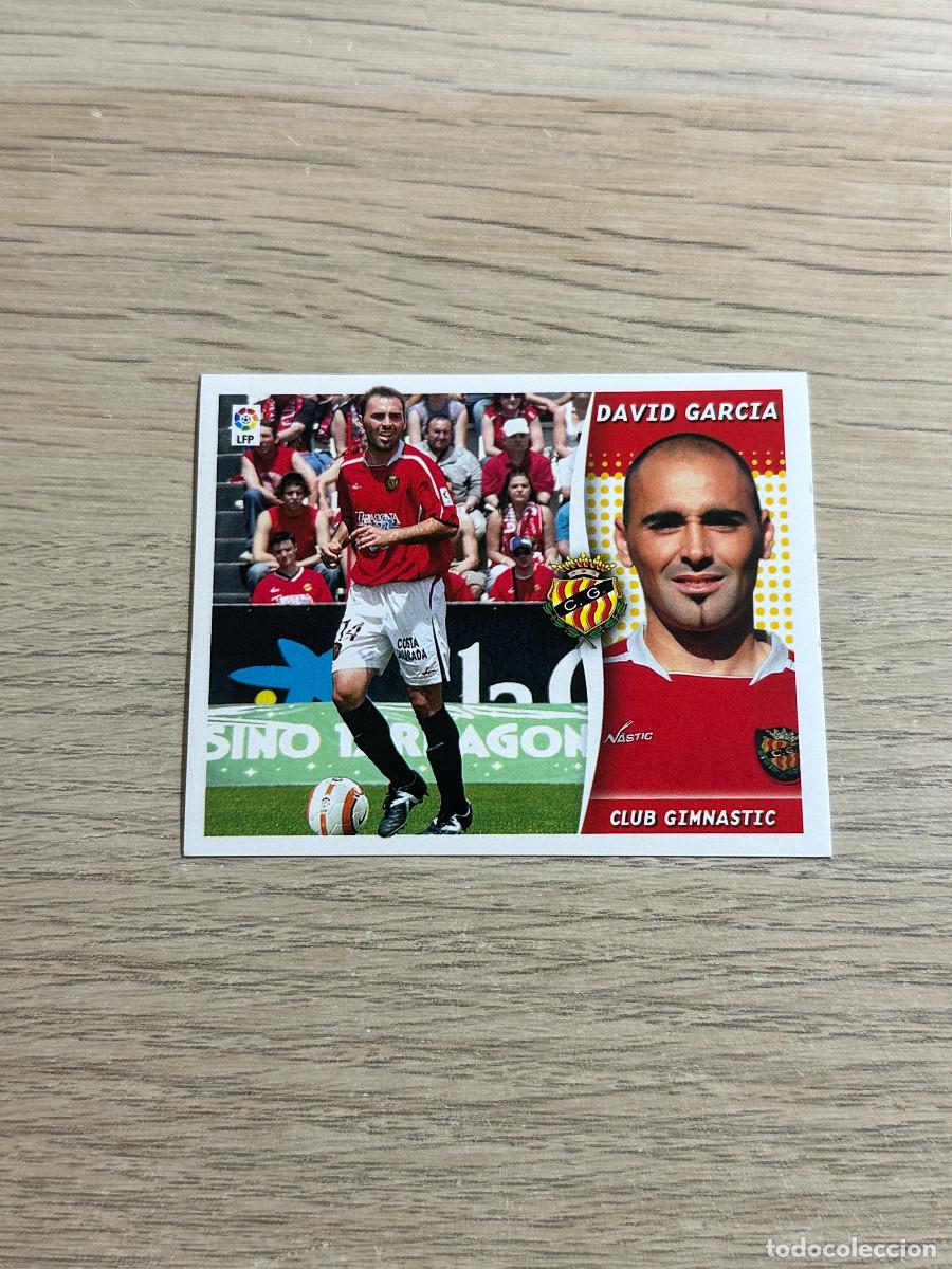 Cromos de Futebol: DAVID GARCIA GIMNASTIC COLECCIONES ESTE LIGA 2006 2007 06 07 SIN PEGAR NUNCA PEGADO