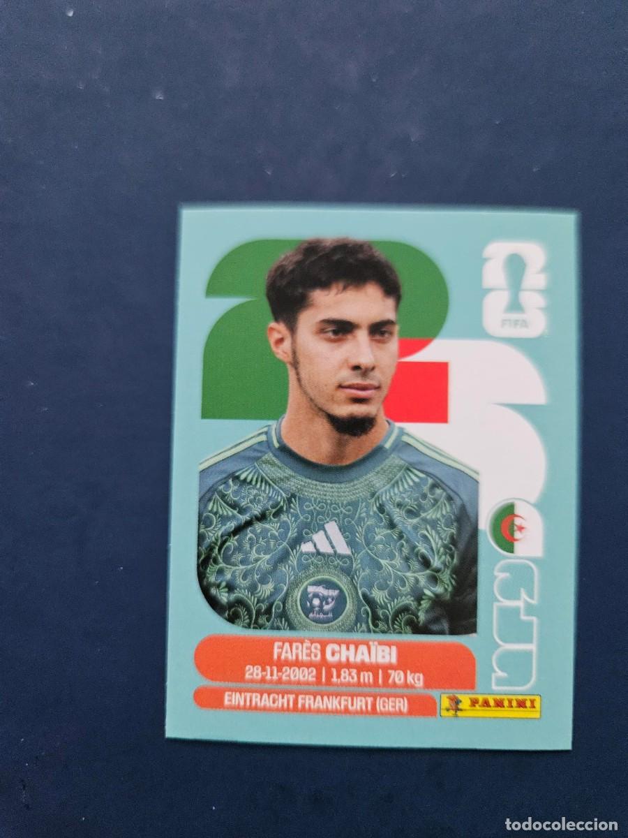 Cromos de Futebol: ALG 14 FARES CHAIBI ARGELIA FIFA WORLD CUP MUNDIAL 26 2026 SIN PEGAR NUNCA PEGADO