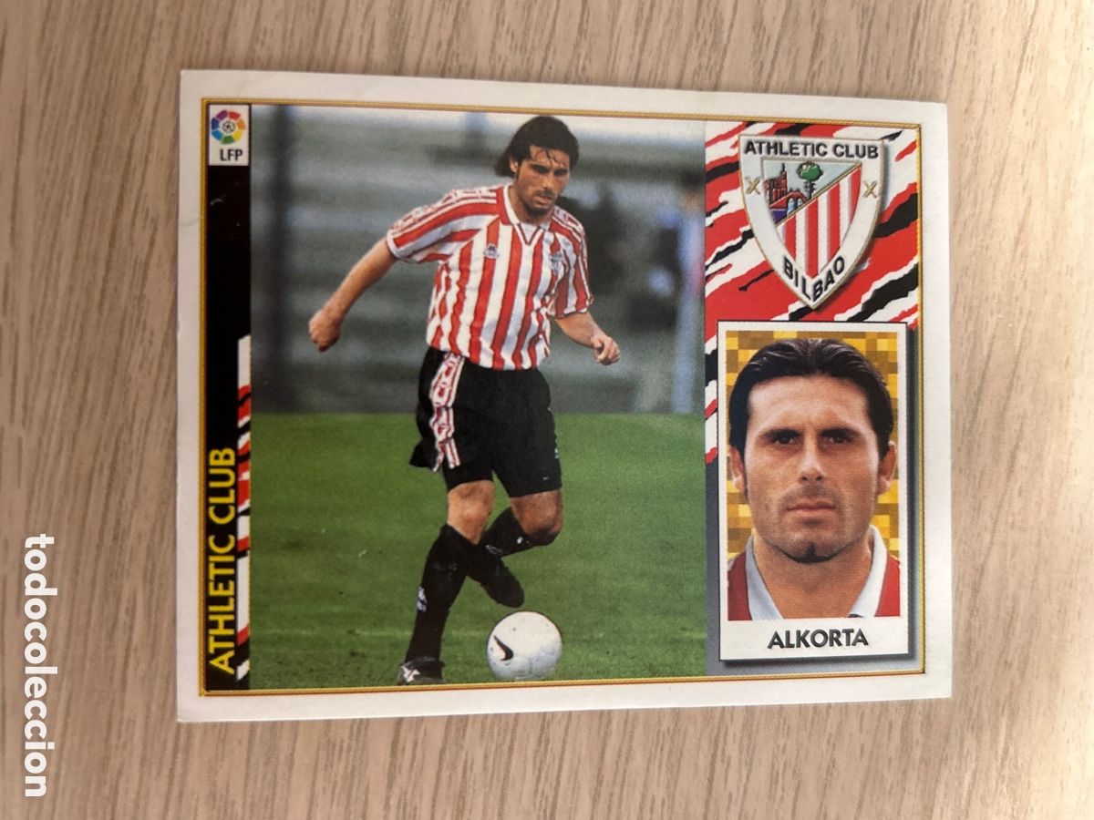 Cromos de Futebol: ALKORTA ATHLETIC DE BILBAO LIGA ESTE 1997 1998 97 98 NUNCA PEGADO SIN PEGAR