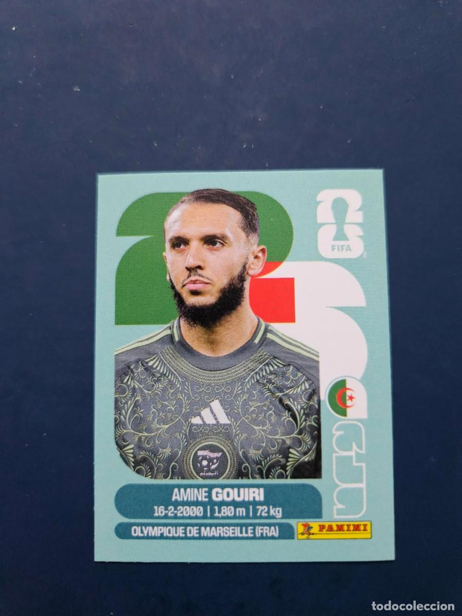 Cromos de Futebol: ALG 18 AMINE GOUIRI ARGELIA FIFA WORLD CUP MUNDIAL 26 2026 SIN PEGAR NUNCA PEGADO