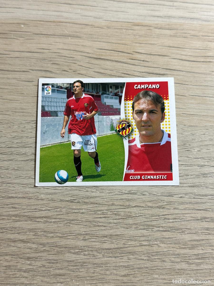 Cromos de Futebol: CAMPANO GIMNASTIC COLECCIONES ESTE LIGA 2006 2007 06 07 SIN PEGAR NUNCA PEGADO