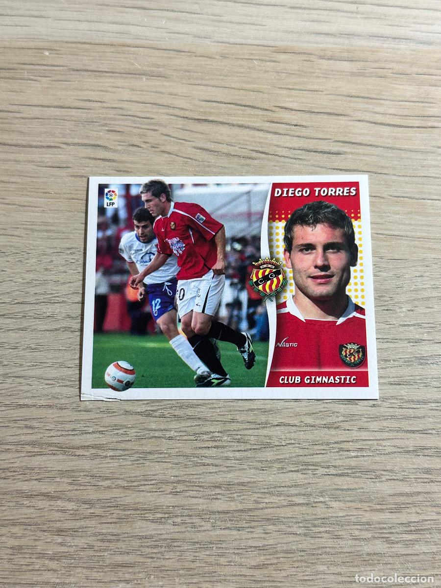 Cromos de Futebol: DIEGO TORRES GIMNASTIC COLECCIONES ESTE LIGA 2006 2007 06 07 SIN PEGAR NUNCA PEGADO