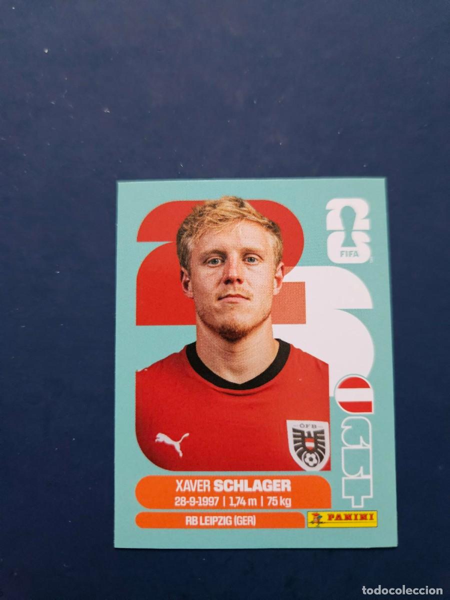 Cromos de Futebol: AUT 10 XAVER SCHLAGER AUSTRIA FIFA WORLD CUP MUNDIAL 26 2026 SIN PEGAR NUNCA PEGADO