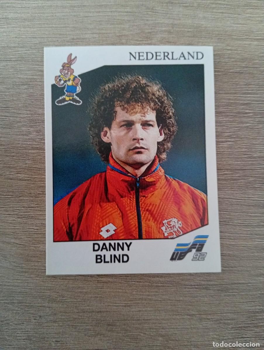 Cromos de Futebol: DANNY BLIND 124 HOLANDA PANINI EUROCOPA EURO 1992 92 NUNCA PEGADO SIN PEGAR