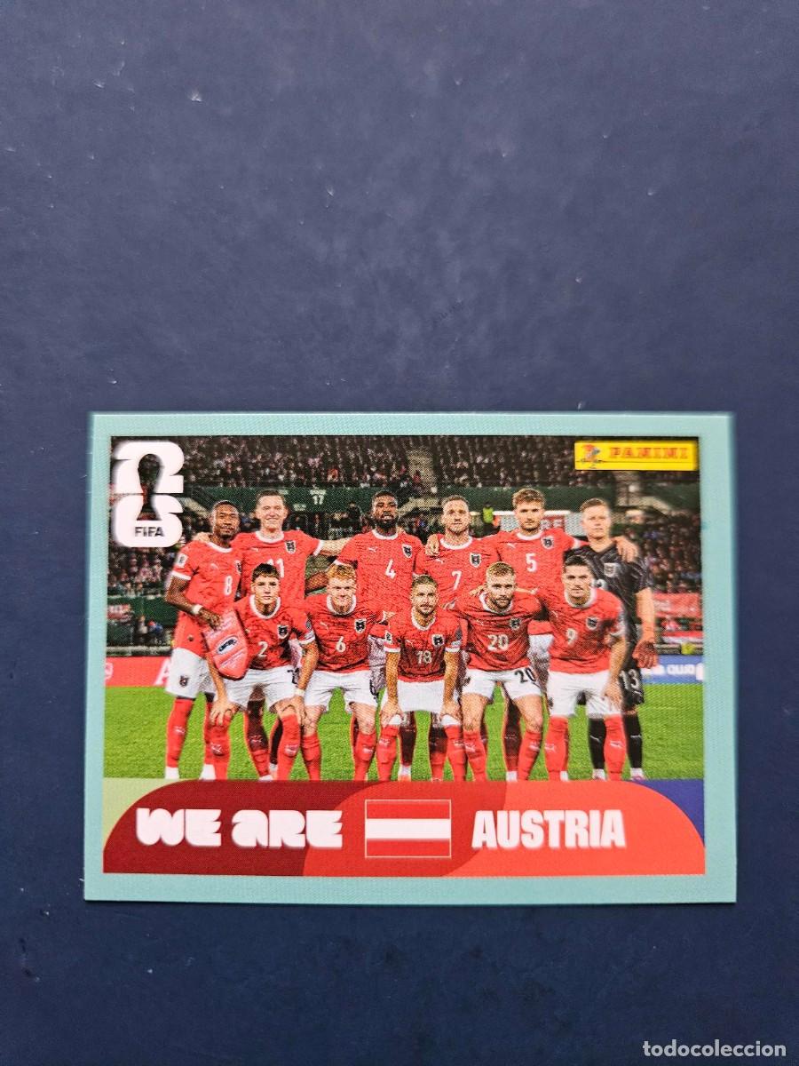 Cromos de Futebol: AUT 13 ALINEACION AUSTRIA FIFA WORLD CUP MUNDIAL 26 2026 SIN PEGAR NUNCA PEGADO