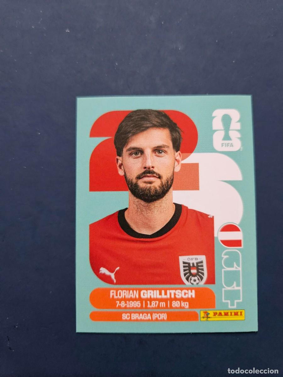 Cromos de Futebol: AUT 14 FLORIAN GRILLITSCH AUSTRIA FIFA WORLD CUP MUNDIAL 26 2026 SIN PEGAR NUNCA PEGADO